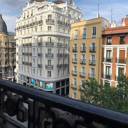 Charming Elegant Gran Via Apartment Madrid Exterior foto